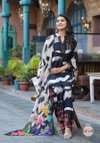 Tew Rayon Cotton Fabric With Digital Printed Top With Bottom Dupatta Wholesale Online